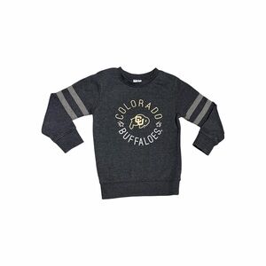 Colorado Buffaloes Girls Crewneck Sweatshirt 🟡⚫️🏈🏀 XS 4/5